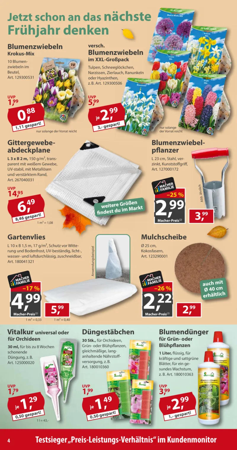 Sonderpreis Baumarkt Prospekt vom 26.09.2026, Seite 4
