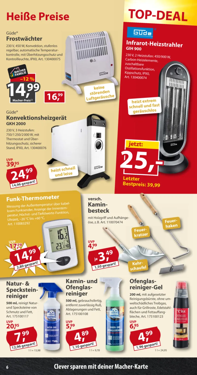 Sonderpreis Baumarkt Prospekt vom 26.09.2026, Seite 6
