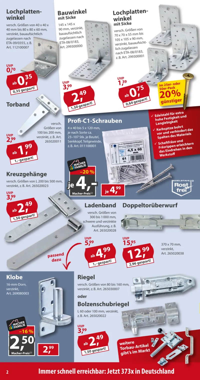 Sonderpreis Baumarkt Prospekt vom 03.10.2026, Seite 2