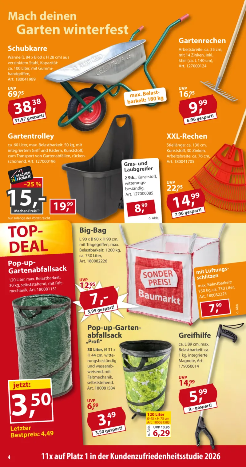 Sonderpreis Baumarkt Prospekt vom 03.10.2026, Seite 4