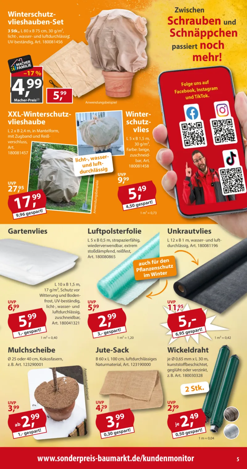 Sonderpreis Baumarkt Prospekt vom 03.10.2026, Seite 5