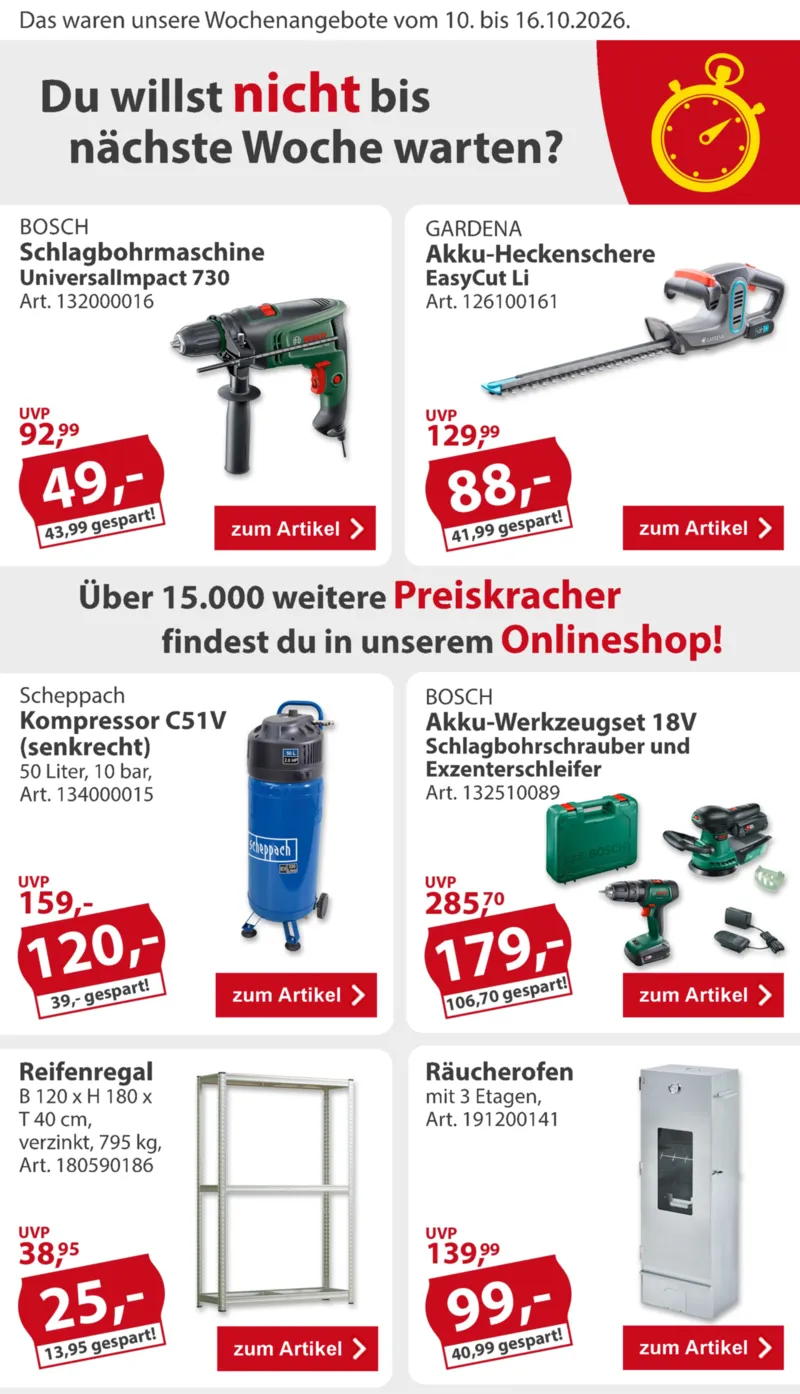 Sonderpreis Baumarkt Prospekt vom 10.10.2026, Seite 2