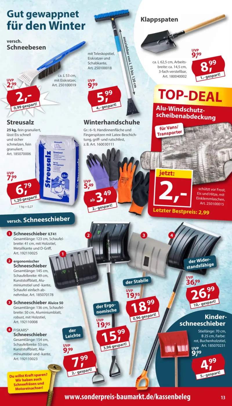 Sonderpreis Baumarkt Prospekt vom 31.10.2026, Seite 13