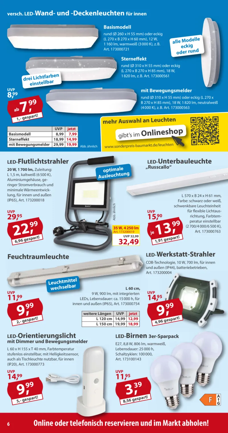 Sonderpreis Baumarkt Prospekt vom 31.10.2026, Seite 6
