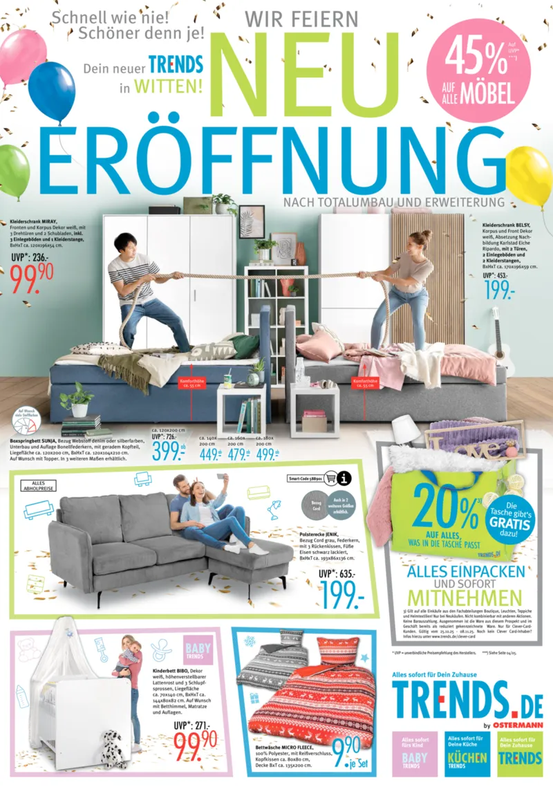 TRENDS Prospekt vom 25.10.2025, Seite 1