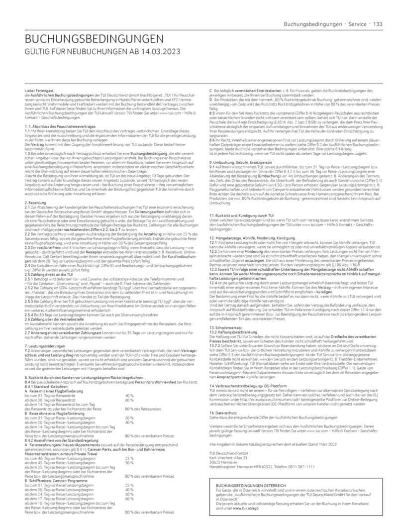 TUI Prospekt vom 01.11.2024, Seite 133