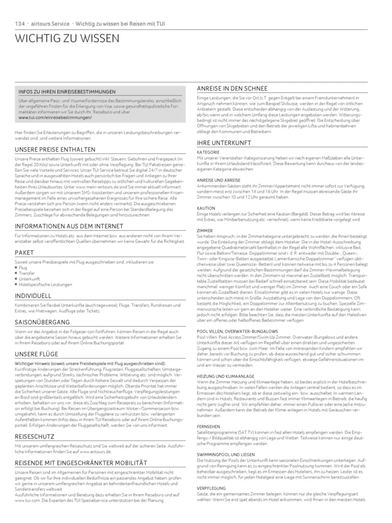 TUI Prospekt vom 01.11.2024, Seite 134