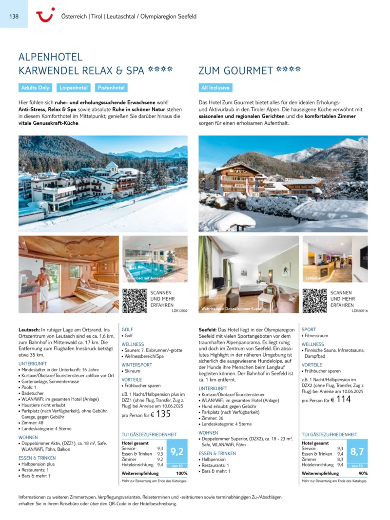 TUI Prospekt vom 01.11.2024, Seite 138