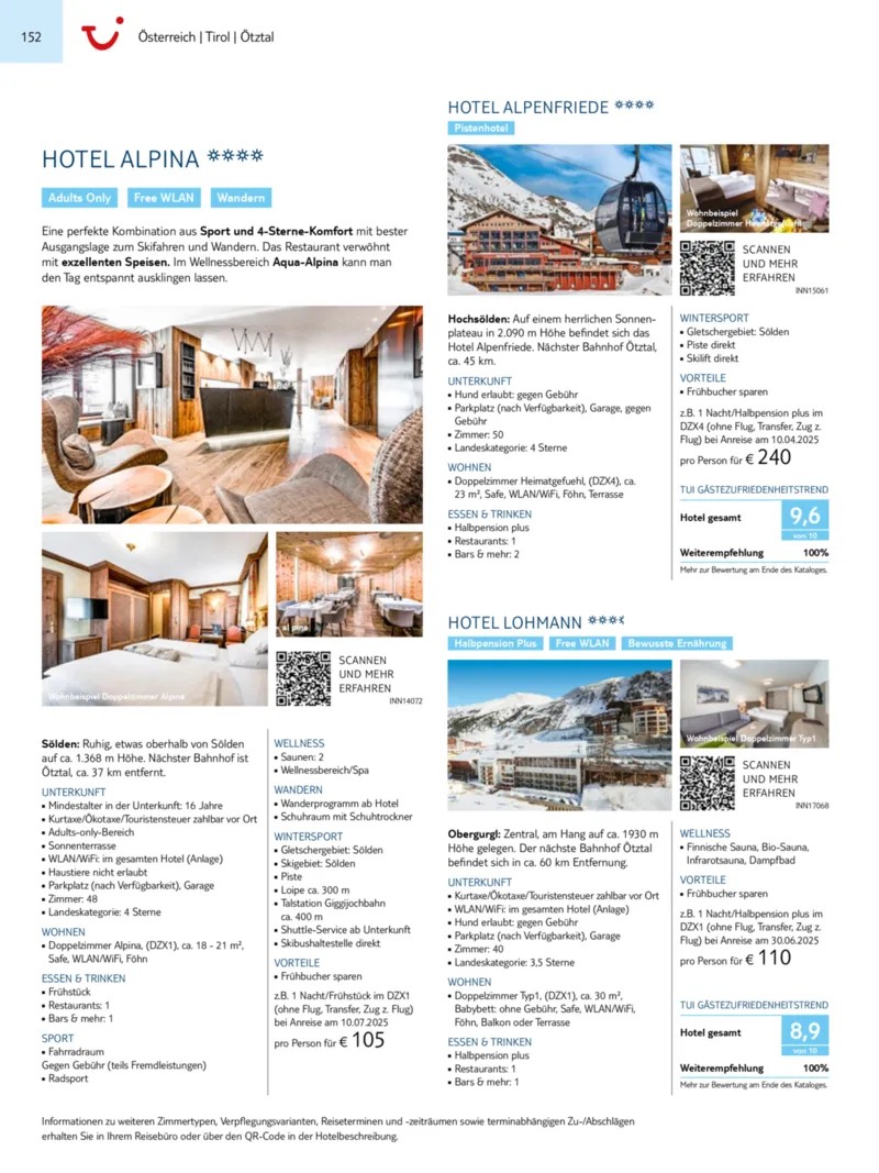 TUI Prospekt vom 01.11.2024, Seite 152