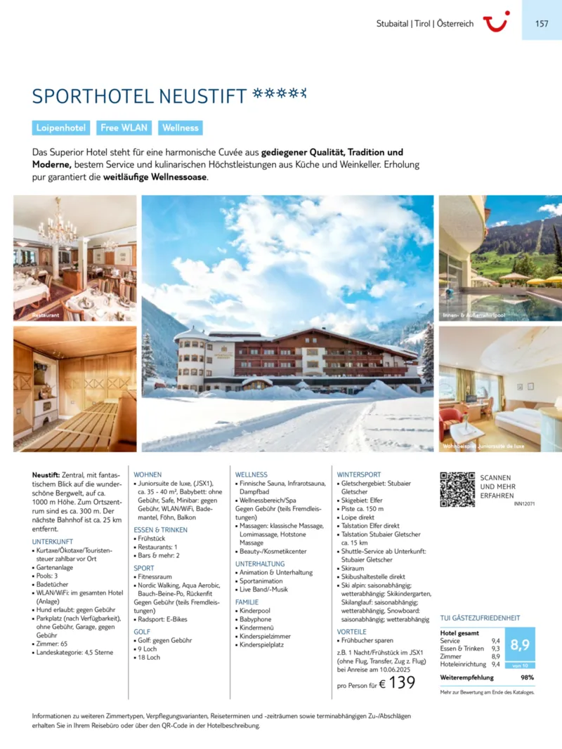 TUI Prospekt vom 01.11.2024, Seite 157