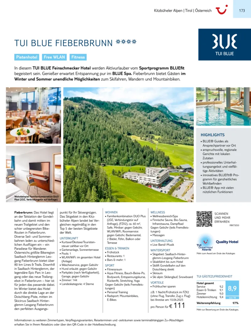 TUI Prospekt vom 01.11.2024, Seite 173