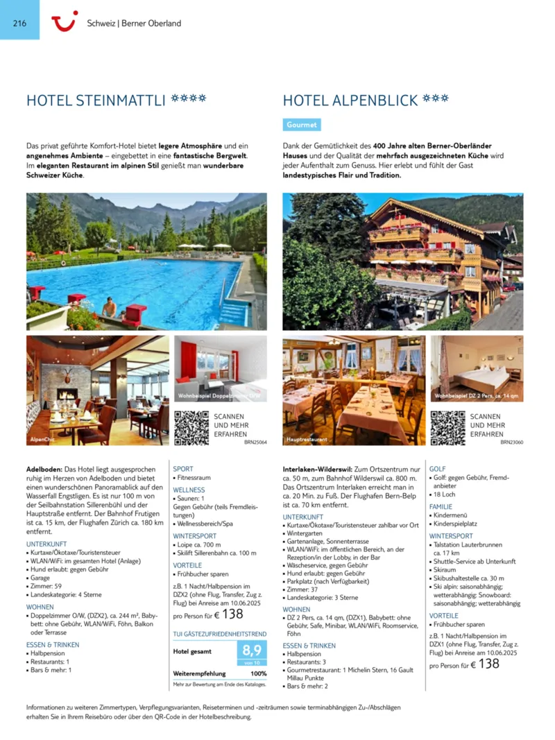 TUI Prospekt vom 01.11.2024, Seite 216