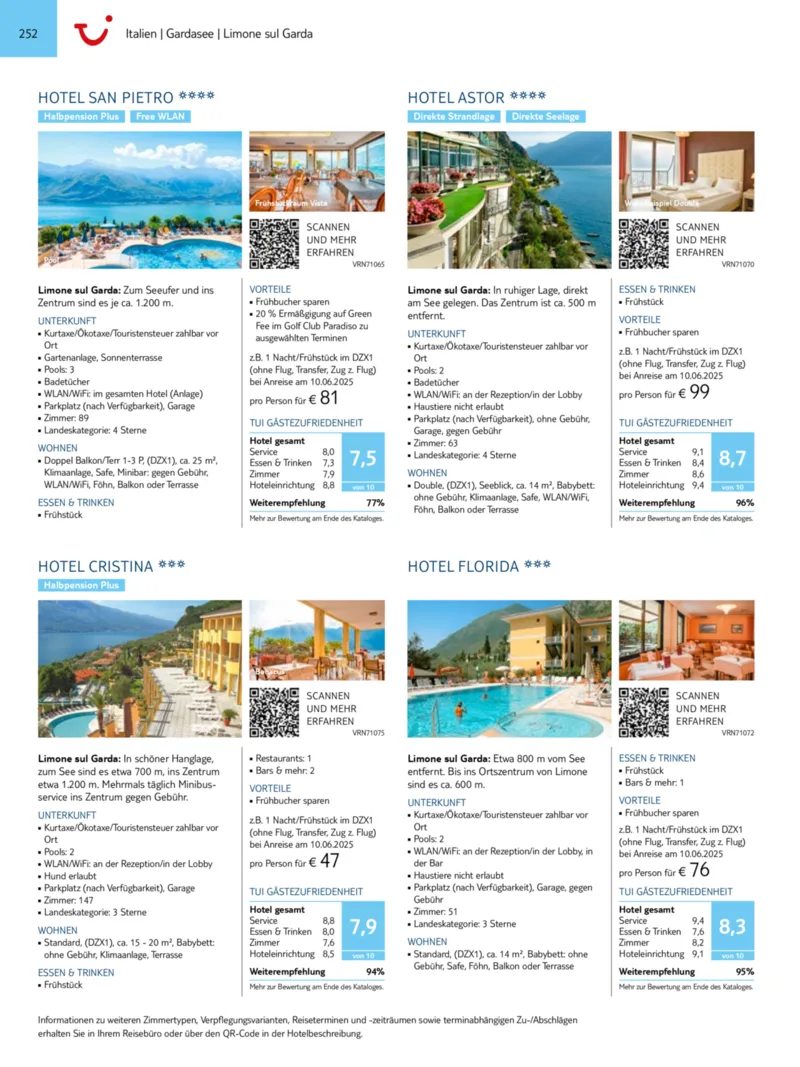 TUI Prospekt vom 01.11.2024, Seite 252