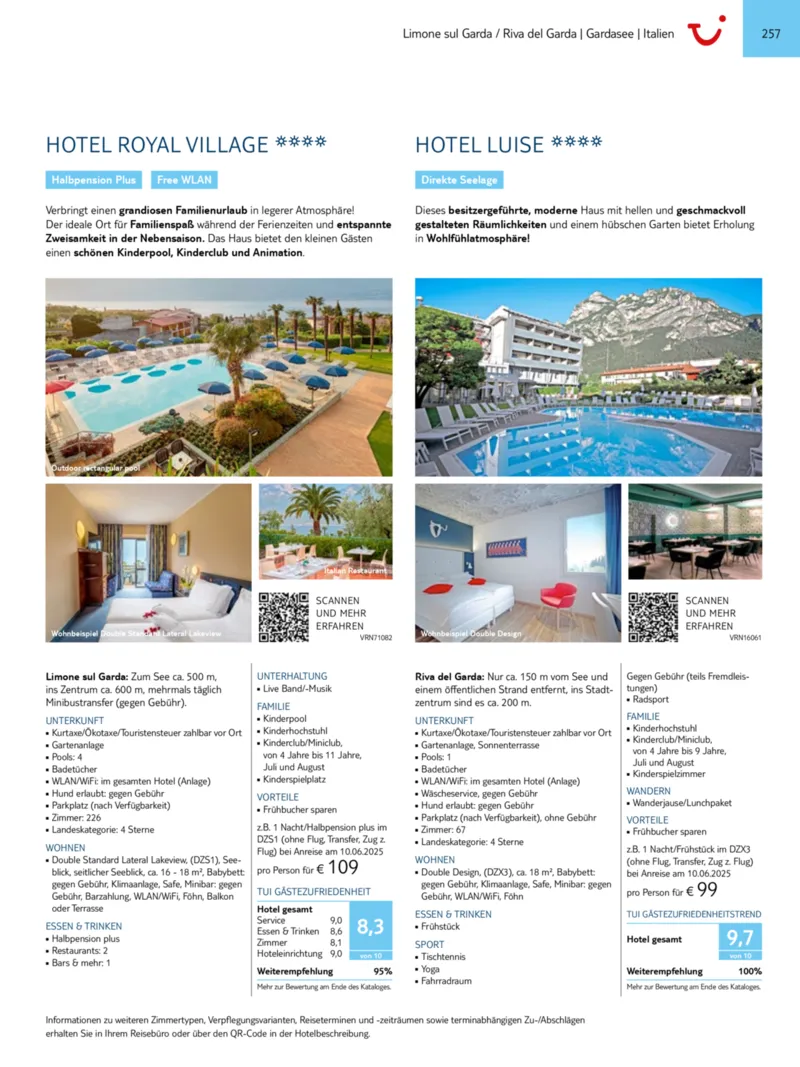 TUI Prospekt vom 01.11.2024, Seite 257