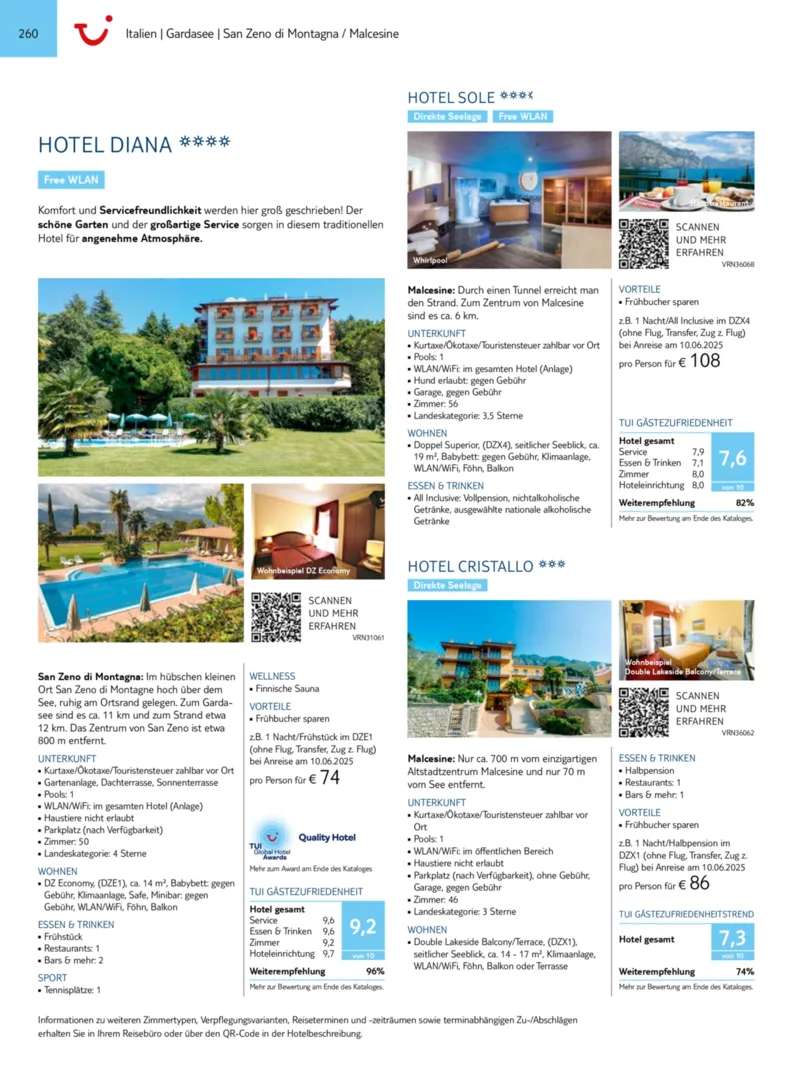 TUI Prospekt vom 01.11.2024, Seite 260