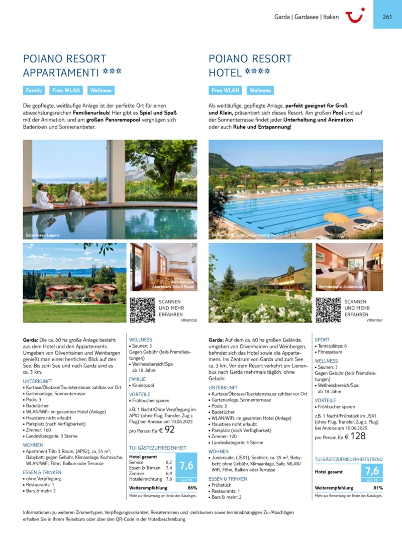 TUI Prospekt vom 01.11.2024, Seite 261