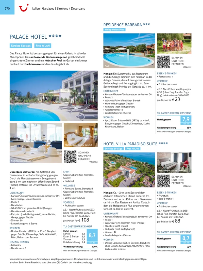 TUI Prospekt vom 01.11.2024, Seite 270