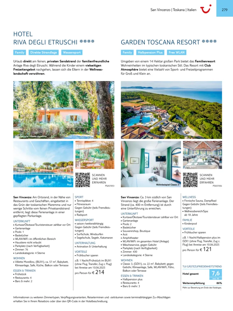 TUI Prospekt vom 01.11.2024, Seite 279