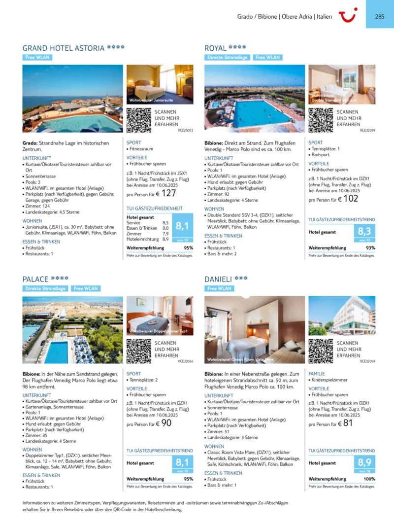TUI Prospekt vom 01.11.2024, Seite 285