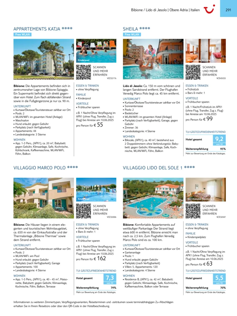 TUI Prospekt vom 01.11.2024, Seite 291