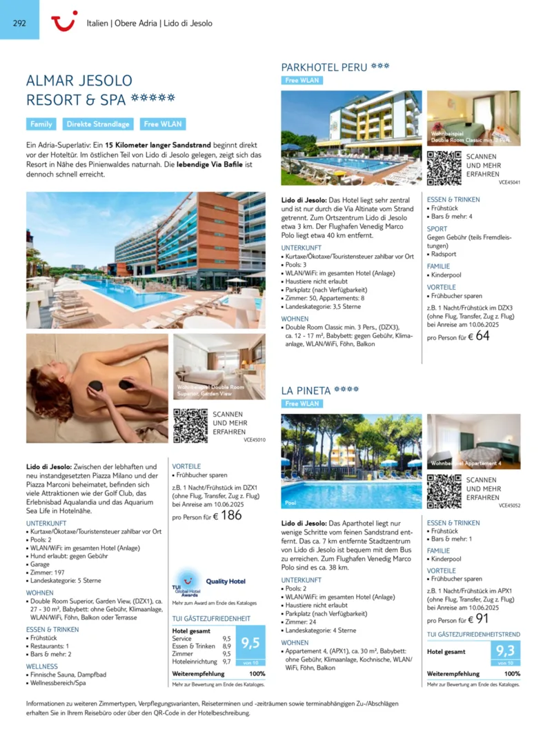 TUI Prospekt vom 01.11.2024, Seite 292