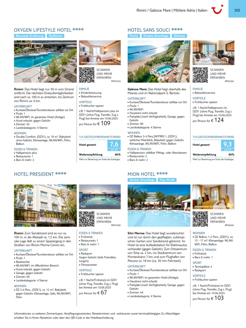 TUI Prospekt vom 01.11.2024, Seite 305