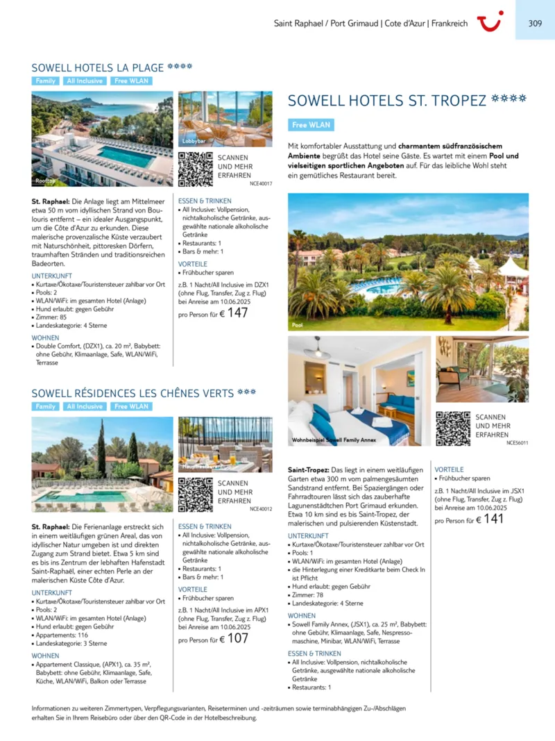TUI Prospekt vom 01.11.2024, Seite 309