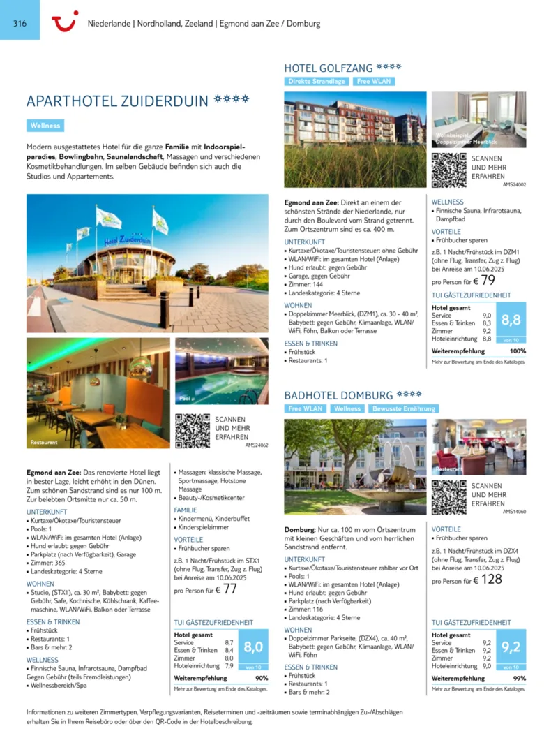 TUI Prospekt vom 01.11.2024, Seite 316