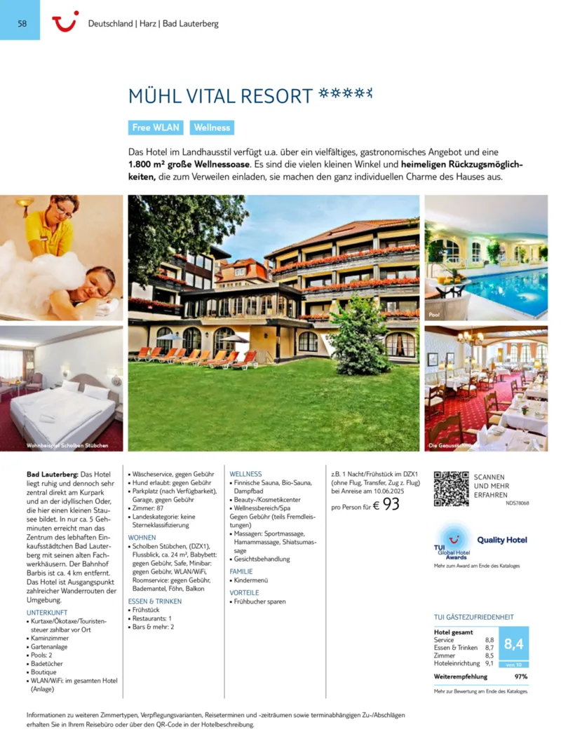 TUI Prospekt vom 01.11.2024, Seite 58