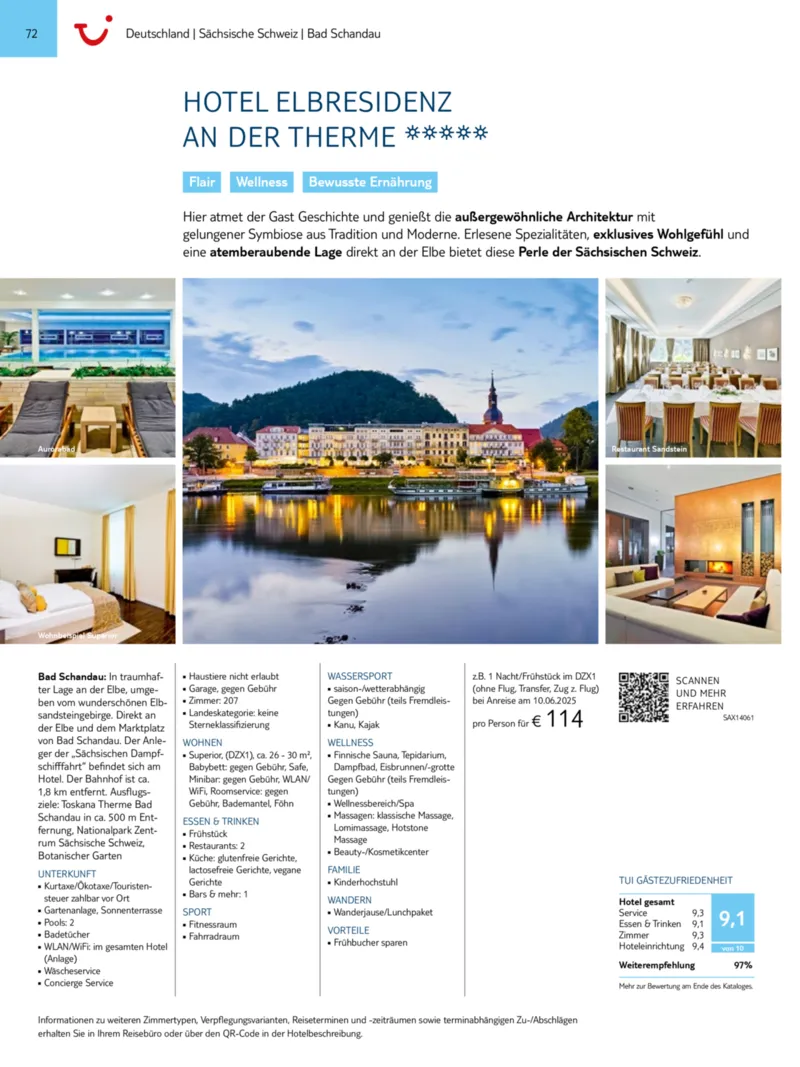 TUI Prospekt vom 01.11.2024, Seite 72