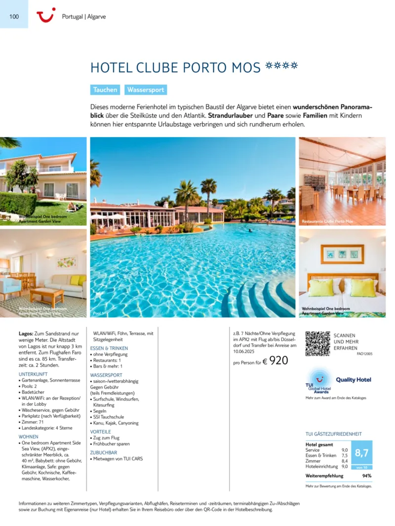TUI Prospekt vom 01.01.2025, Seite 100