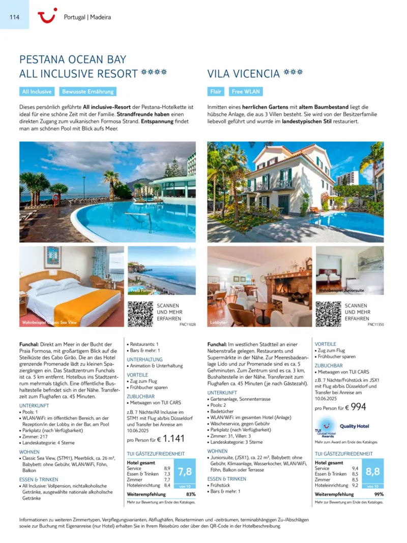 TUI Prospekt vom 01.01.2025, Seite 114