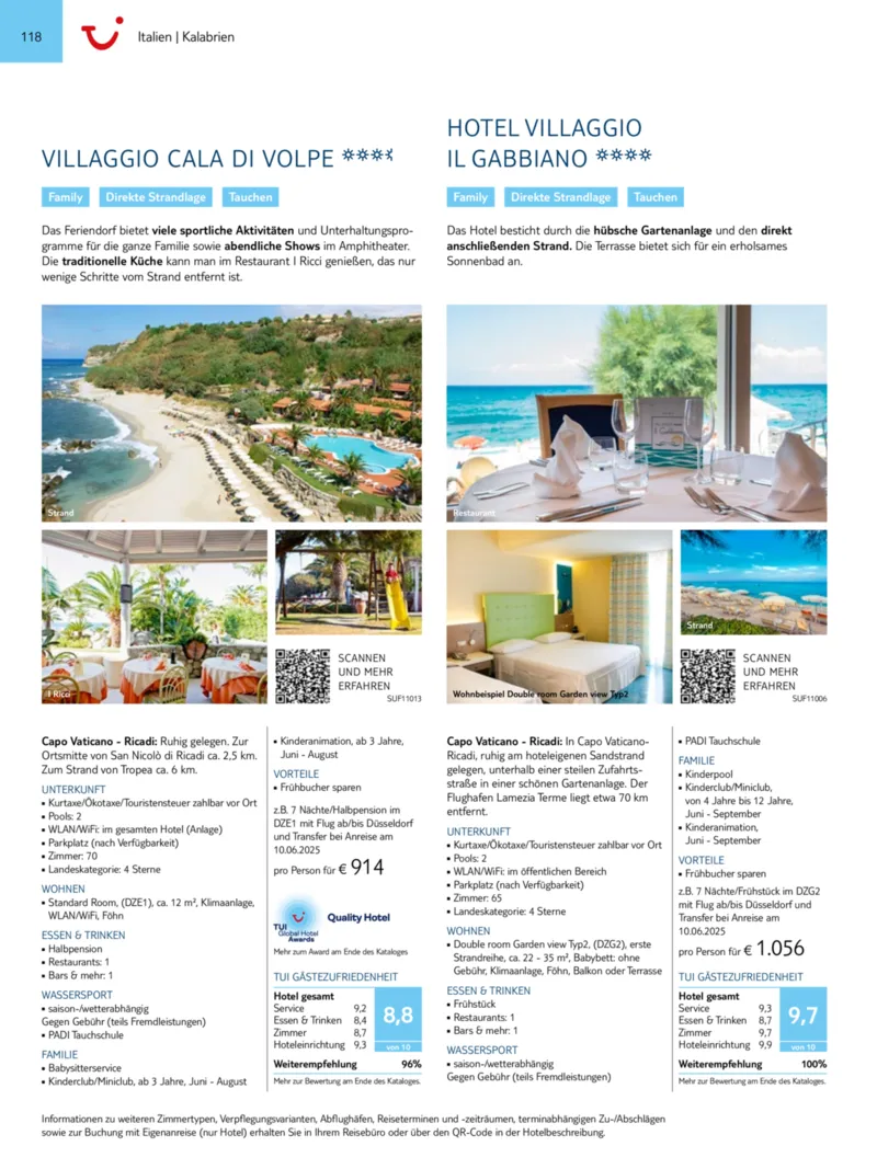 TUI Prospekt vom 01.01.2025, Seite 118