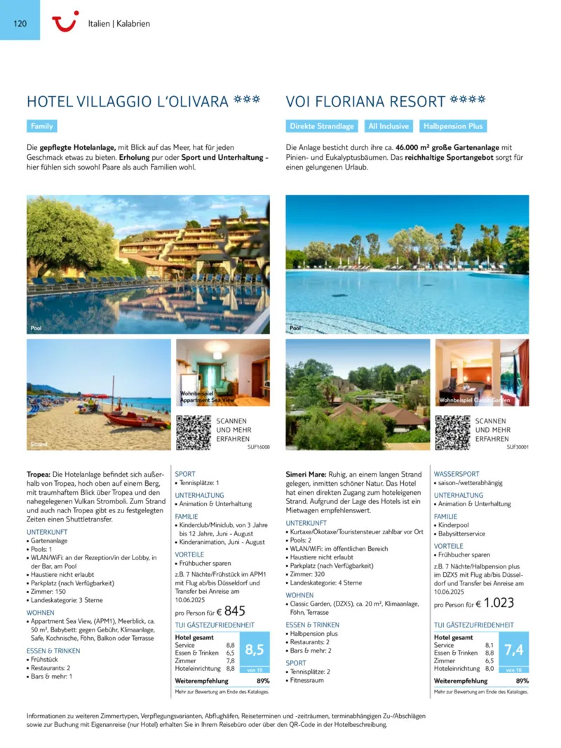 TUI Prospekt vom 01.01.2025, Seite 120