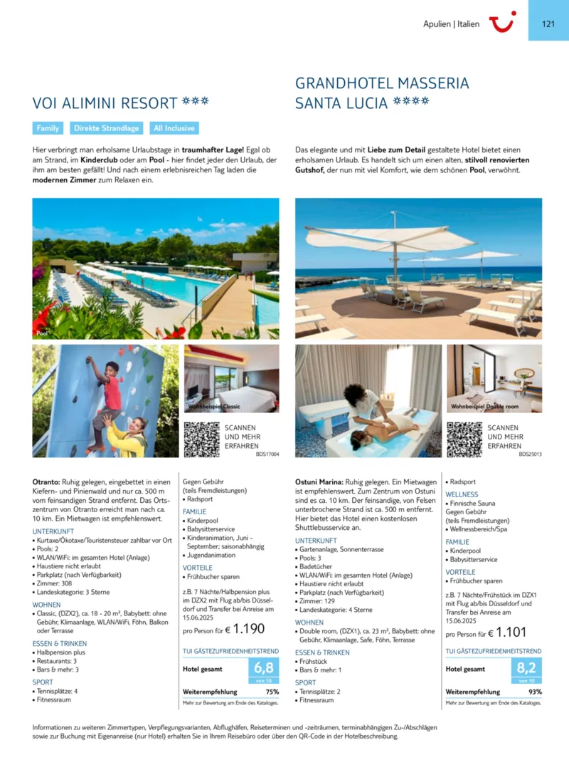 TUI Prospekt vom 01.01.2025, Seite 121