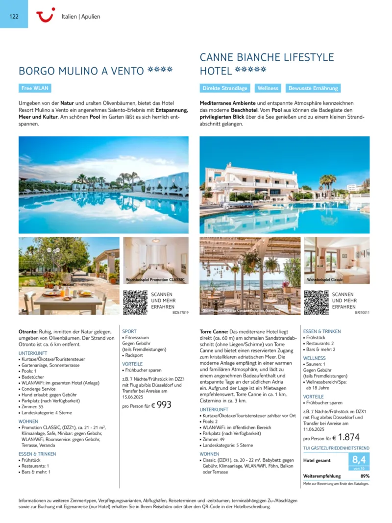 TUI Prospekt vom 01.01.2025, Seite 122