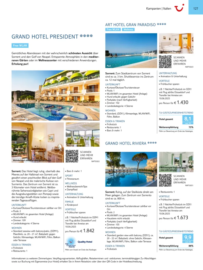 TUI Prospekt vom 01.01.2025, Seite 127