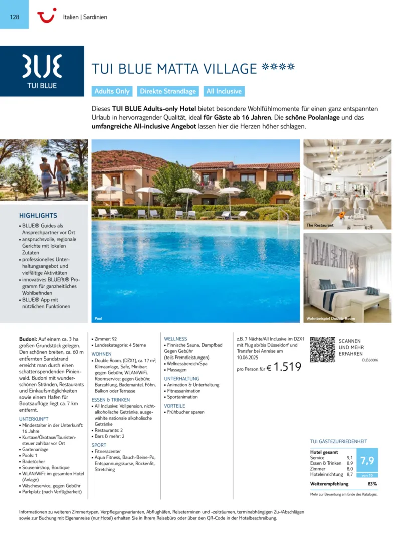TUI Prospekt vom 01.01.2025, Seite 128
