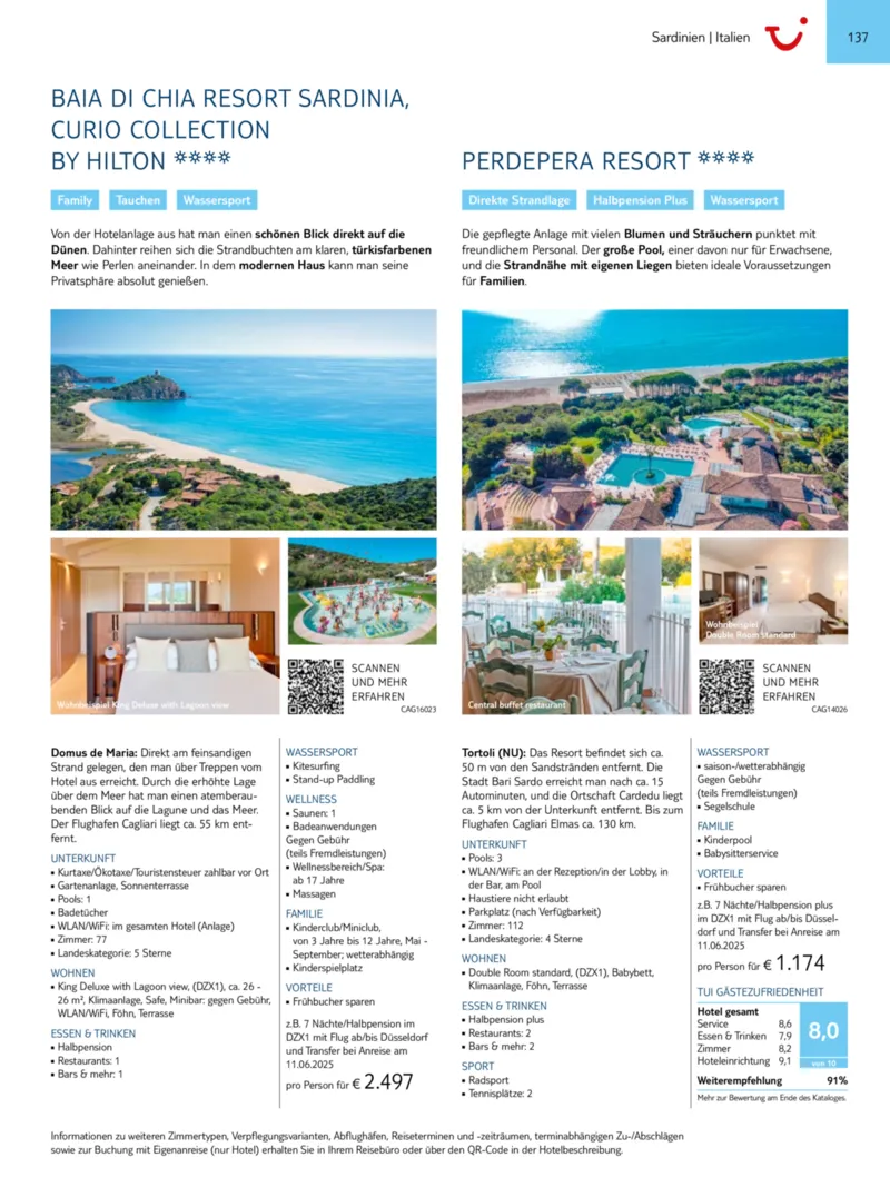 TUI Prospekt vom 01.01.2025, Seite 137