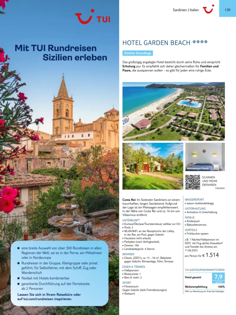 TUI Prospekt vom 01.01.2025, Seite 139