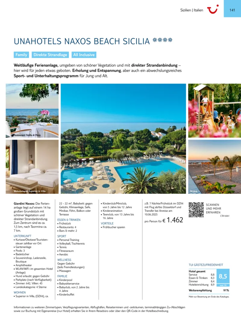 TUI Prospekt vom 01.01.2025, Seite 141