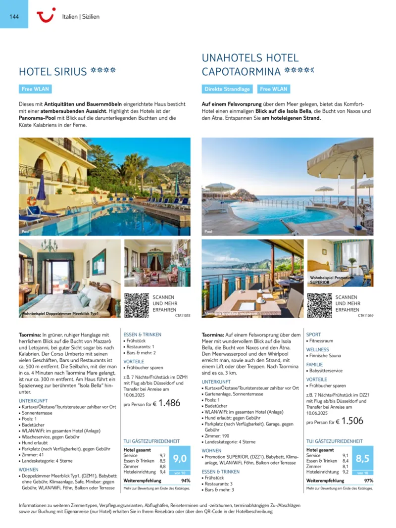 TUI Prospekt vom 01.01.2025, Seite 144