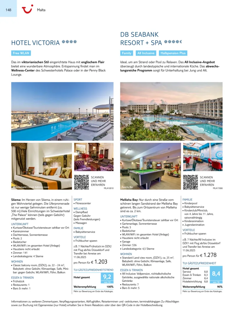 TUI Prospekt vom 01.01.2025, Seite 148