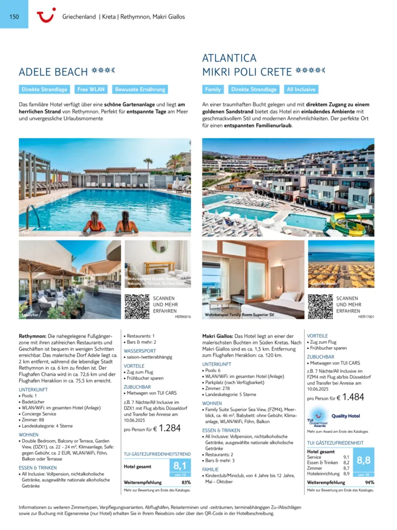 TUI Prospekt vom 01.01.2025, Seite 150