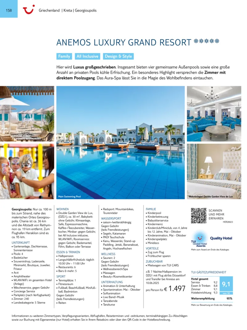 TUI Prospekt vom 01.01.2025, Seite 158