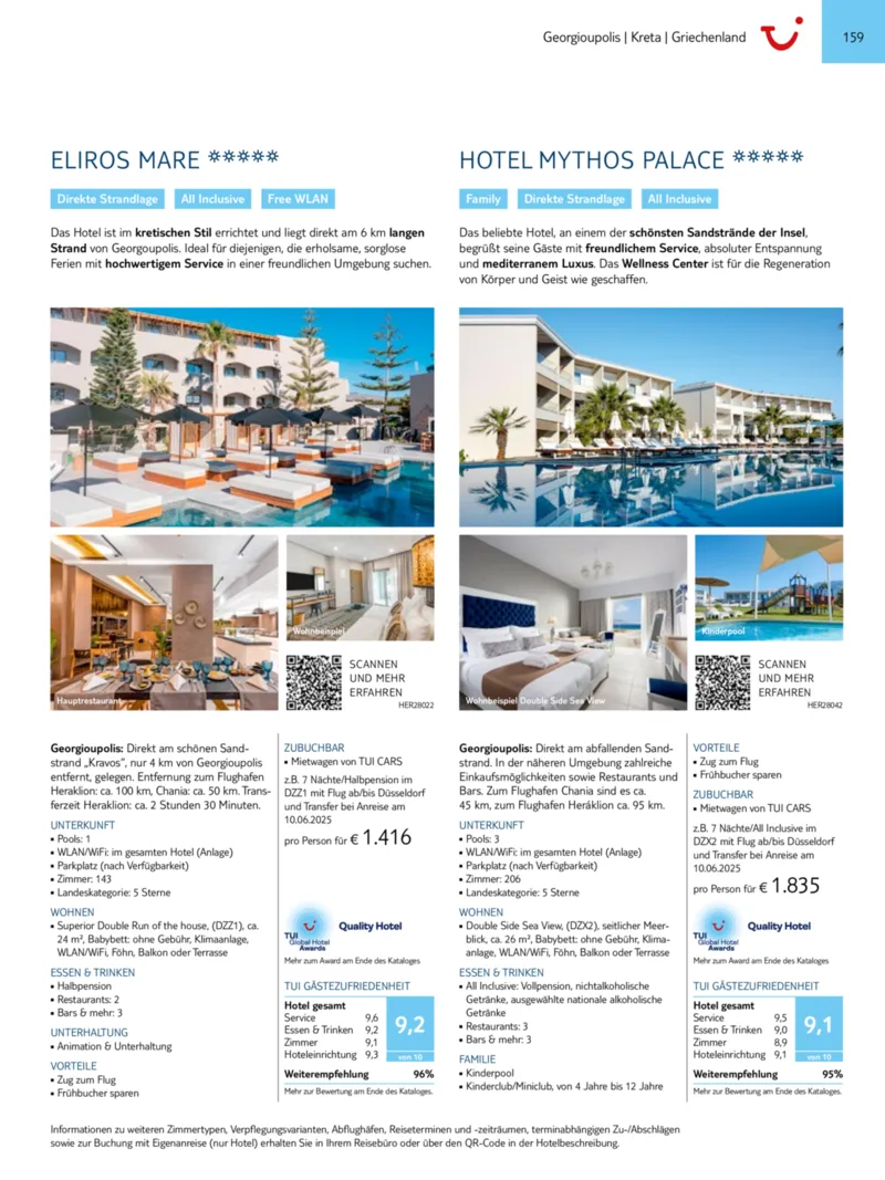 TUI Prospekt vom 01.01.2025, Seite 159