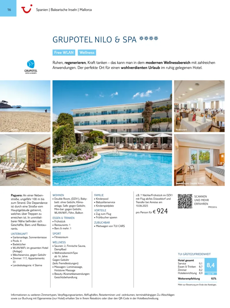 TUI Prospekt vom 01.01.2025, Seite 16