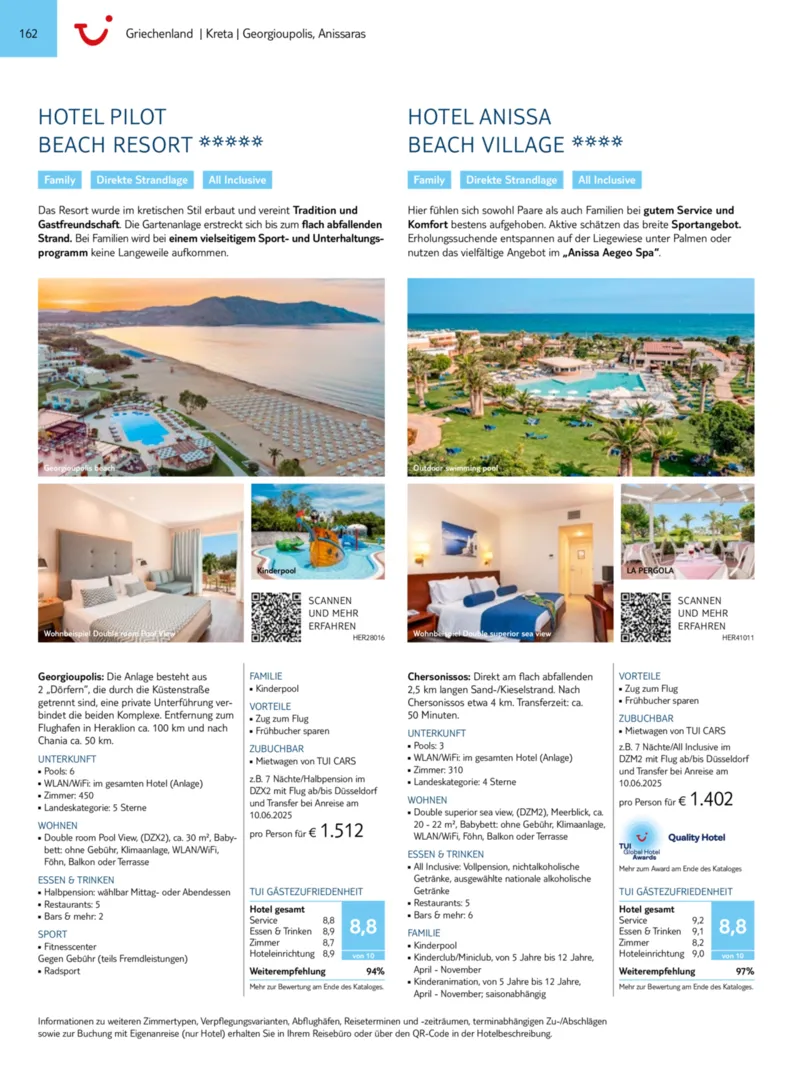 TUI Prospekt vom 01.01.2025, Seite 162