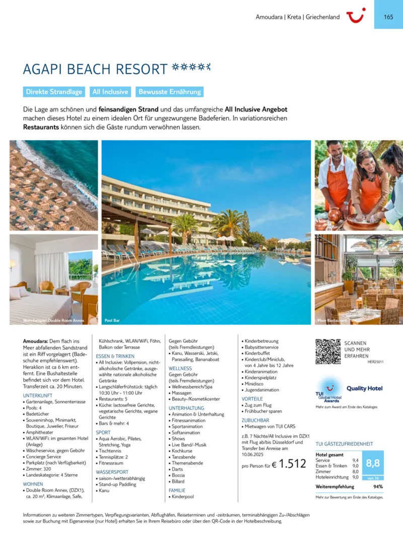 TUI Prospekt vom 01.01.2025, Seite 165