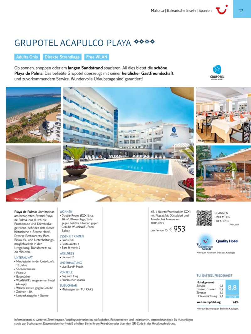 TUI Prospekt vom 01.01.2025, Seite 17